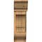 Ekena Millwork Balboa Traditional Smooth Bracket w/ Offset Brace, Western Red Cedar, 7 1/2"W x 20"D x 24"H BKT0806X20X24BOA01SWR - alternate 4